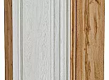 Шкаф верхний прямой угловой Шале White Dreamline Дуб Вотан 920*700*345