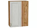 Шкаф верхний прямой угловой Шале White Dreamline Дуб Вотан 920*700*345