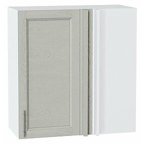 Шкаф верхний прямой угловой Сканди Cappuccino Softwood Белый 716*700*345