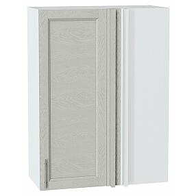 Шкаф верхний прямой угловой Сканди Cappuccino Softwood Белый 920*700*345