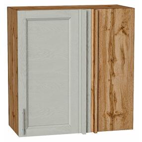 Шкаф верхний прямой угловой Сканди Cappuccino Softwood Дуб Вотан 716*700*345