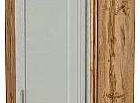 Шкаф верхний прямой угловой Сканди Cappuccino Softwood Дуб Вотан 716*700*345