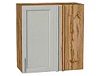 Шкаф верхний прямой угловой Сканди Cappuccino Softwood Дуб Вотан 716*700*345