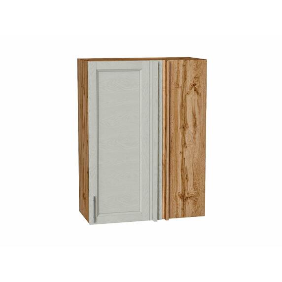 Шкаф верхний прямой угловой Сканди Cappuccino Softwood Дуб Вотан 920*700*345
