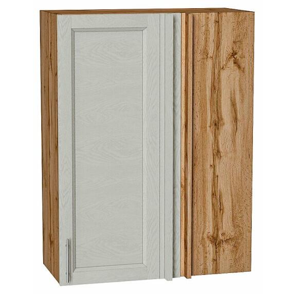 Шкаф верхний прямой угловой Сканди Cappuccino Softwood Дуб Вотан 920*700*345