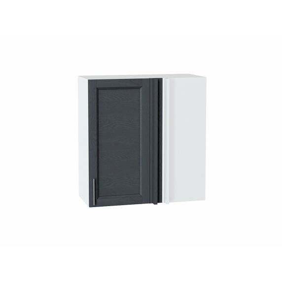 Шкаф верхний прямой угловой Сканди Graphite Softwood Белый 716*700*345