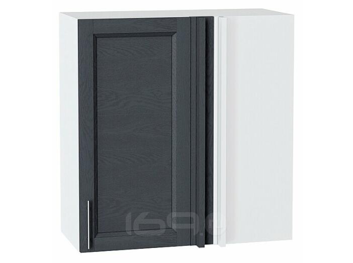 Шкаф верхний прямой угловой Сканди Graphite Softwood Белый 716*700*345