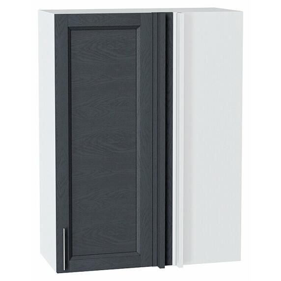 Шкаф верхний прямой угловой Сканди Graphite Softwood Белый 920*700*345
