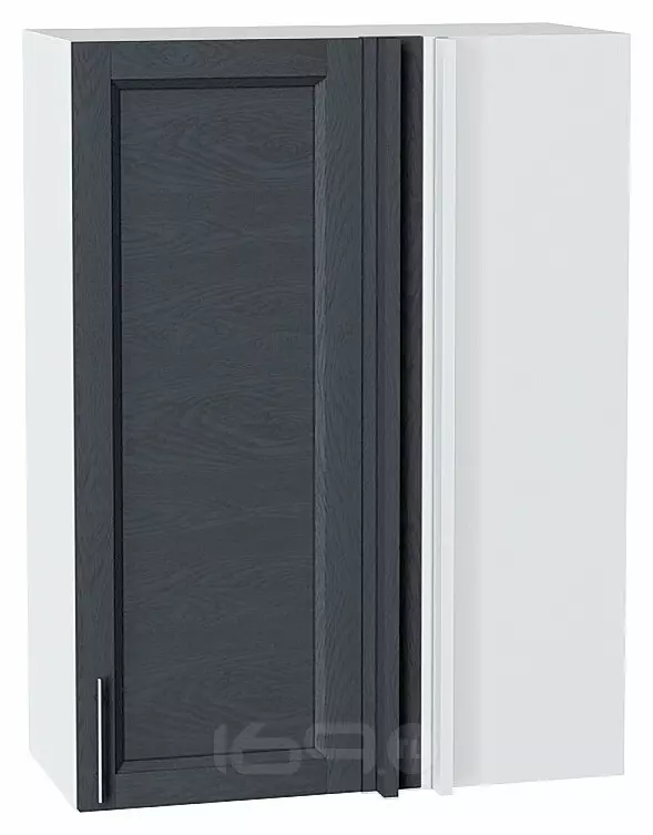 Шкаф верхний прямой угловой Сканди Graphite Softwood Белый 920*700*345