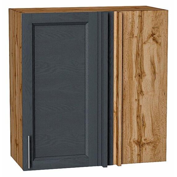 Шкаф верхний прямой угловой Сканди Graphite Softwood Дуб Вотан 716*700*345