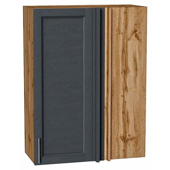 Шкаф верхний прямой угловой Сканди Graphite Softwood Дуб Вотан 920*700*345
