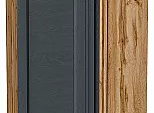 Шкаф верхний прямой угловой Сканди Graphite Softwood Дуб Вотан 920*700*345