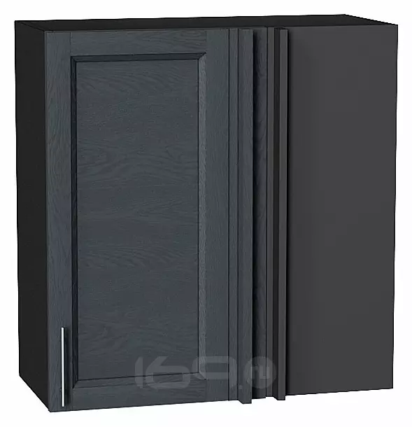 Шкаф верхний прямой угловой Сканди Graphite Softwood Graphite 716*700*345