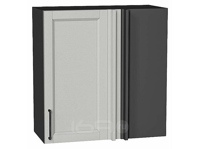 Шкаф верхний прямой угловой Сканди Grey Silkwood/Graphite 716*700*345