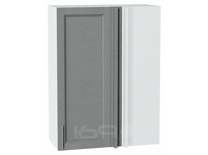 Шкаф верхний прямой угловой Сканди Grey Softwood Белый 920*700*345