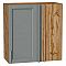 Шкаф верхний прямой угловой Сканди Grey Softwood Дуб Вотан 716*700*345 Шкаф верхний прямой угловой Сканди Grey Softwood Дуб Вотан 716*700*345
