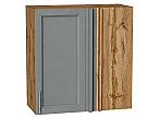 Шкаф верхний прямой угловой Сканди Grey Softwood Дуб Вотан 716*700*345