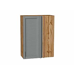 Шкаф верхний прямой угловой Сканди Grey Softwood Дуб Вотан 920*700*345