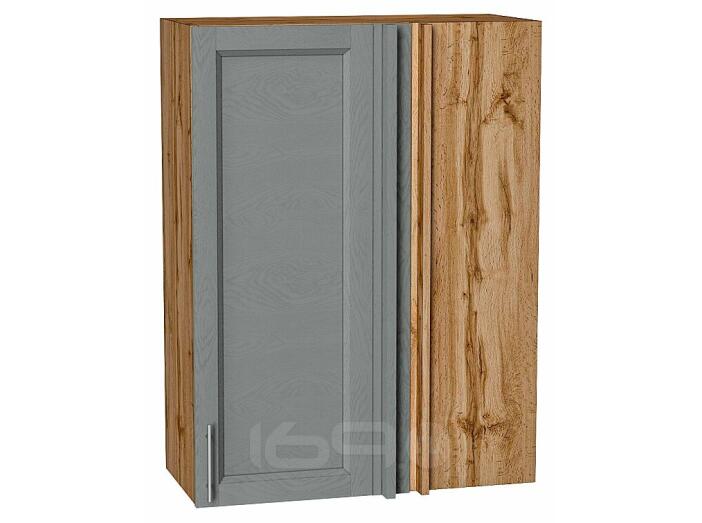 Шкаф верхний прямой угловой Сканди Grey Softwood Дуб Вотан 920*700*345