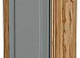 Шкаф верхний прямой угловой Сканди Grey Softwood Дуб Вотан 920*700*345