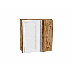 Шкаф верхний прямой угловой Сканди White Softwood Дуб Вотан 716*700*345