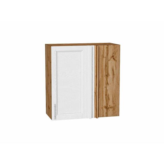 Шкаф верхний прямой угловой Сканди White Softwood Дуб Вотан 716*700*345