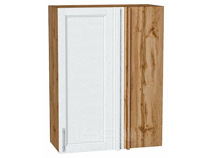 Шкаф верхний прямой угловой Сканди White Softwood Дуб Вотан 920*700*345