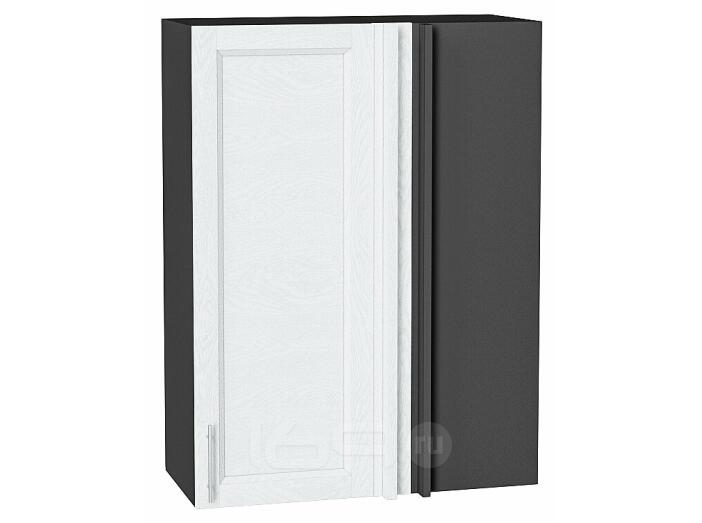 Шкаф верхний прямой угловой Сканди White Softwood Graphite