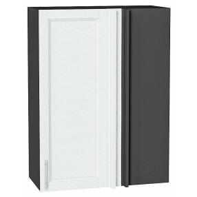 Шкаф верхний прямой угловой Сканди White Softwood Graphite