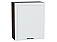 Шкаф верхний с 1-ой дверцей Барселона Белый Graphite 716*600*324