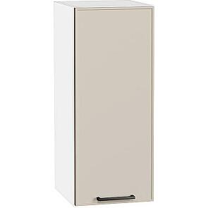 Шкаф верхний с 1-ой дверцей Эйр Cream Silk/Белый 716*300*320