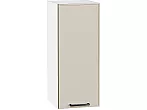 Шкаф верхний с 1-ой дверцей Эйр Cream Silk/Белый 716*300*320