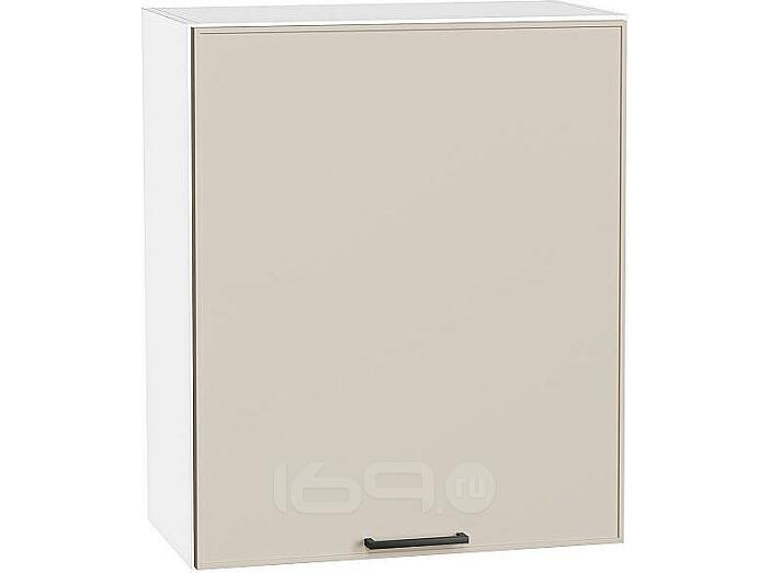 Шкаф верхний с 1-ой дверцей Эйр Cream Silk/Белый 716*600*320