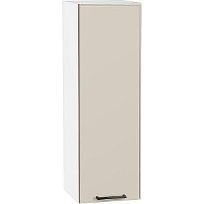 Шкаф верхний с 1-ой дверцей Эйр Cream Silk/Белый 920*300*320
