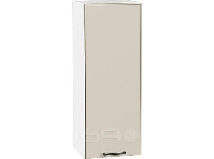 Шкаф верхний с 1-ой дверцей Эйр Cream Silk/Белый 920*350*320