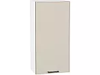 Шкаф верхний с 1-ой дверцей Эйр Cream Silk/Белый 920*450*320