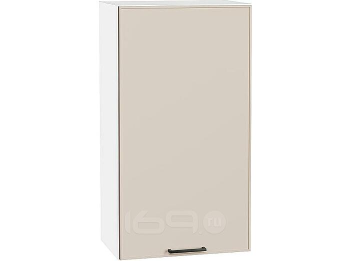 Шкаф верхний с 1-ой дверцей Эйр Cream Silk/Белый 920*500*320