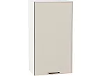 Шкаф верхний с 1-ой дверцей Эйр Cream Silk/Белый 920*500*320