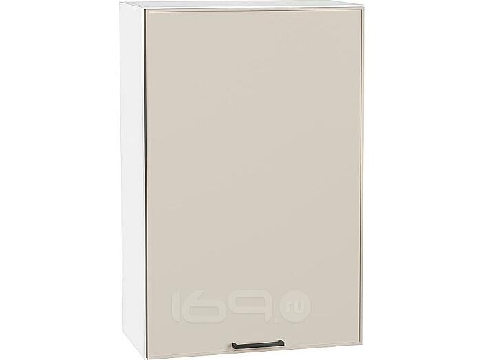 Шкаф верхний с 1-ой дверцей Эйр Cream Silk/Белый 920*600*320