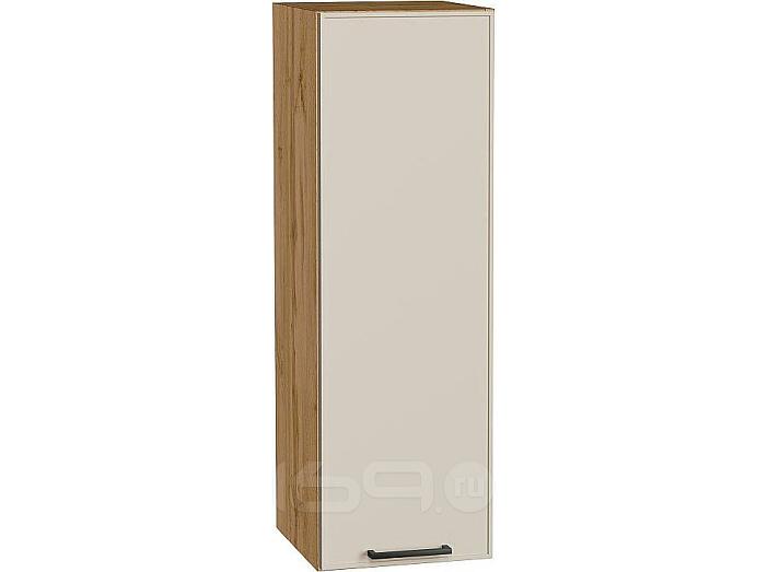 Шкаф верхний с 1-ой дверцей Эйр Cream Silk/Дуб Вотан 920*300*320