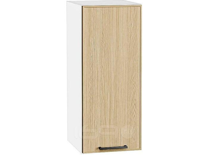 Шкаф верхний с 1-ой дверцей Эйр Real Oak/Белый 716*300*320