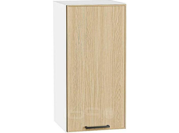 Шкаф верхний с 1-ой дверцей Эйр Real Oak/Белый 716*350*320