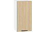 Шкаф верхний с 1-ой дверцей Эйр Real Oak/Белый 716*350*320