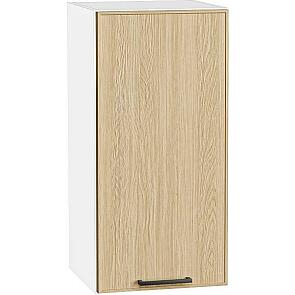 Шкаф верхний с 1-ой дверцей Эйр Real Oak/Белый 716*350*320
