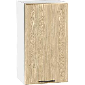 Шкаф верхний с 1-ой дверцей Эйр Real Oak/Белый 716*400*320