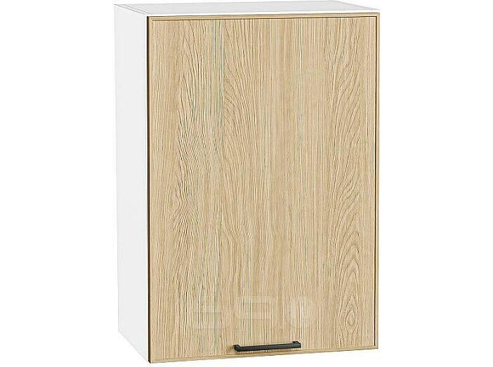 Шкаф верхний с 1-ой дверцей Эйр Real Oak/Белый 716*500*320