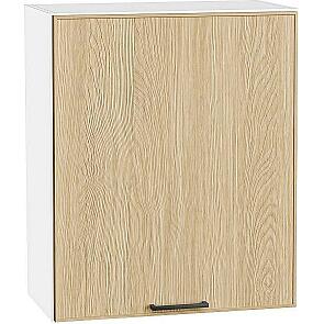 Шкаф верхний с 1-ой дверцей Эйр Real Oak/Белый 716*600*320
