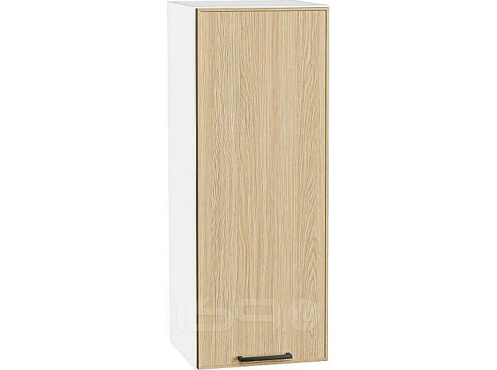 Шкаф верхний с 1-ой дверцей Эйр Real Oak/Белый 920*350*320
