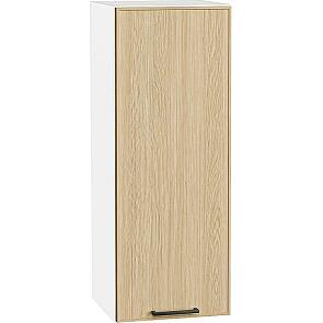 Шкаф верхний с 1-ой дверцей Эйр Real Oak/Белый 920*350*320