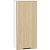 Шкаф верхний с 1-ой дверцей Эйр Real Oak/Белый 920*400*320